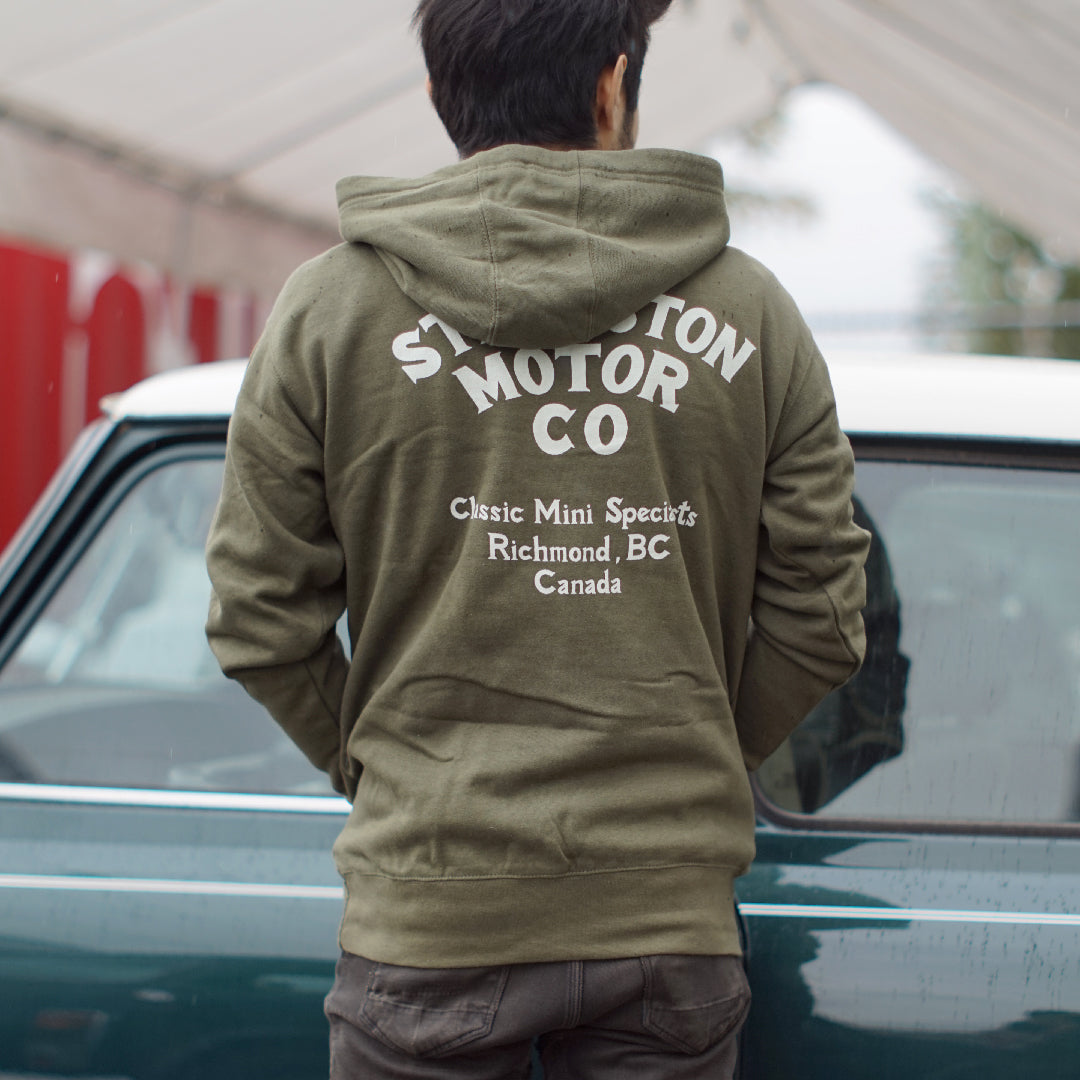 SMCO CLASSIC SPECIALIST HOODIE (Olive) – Steveston Motor Co